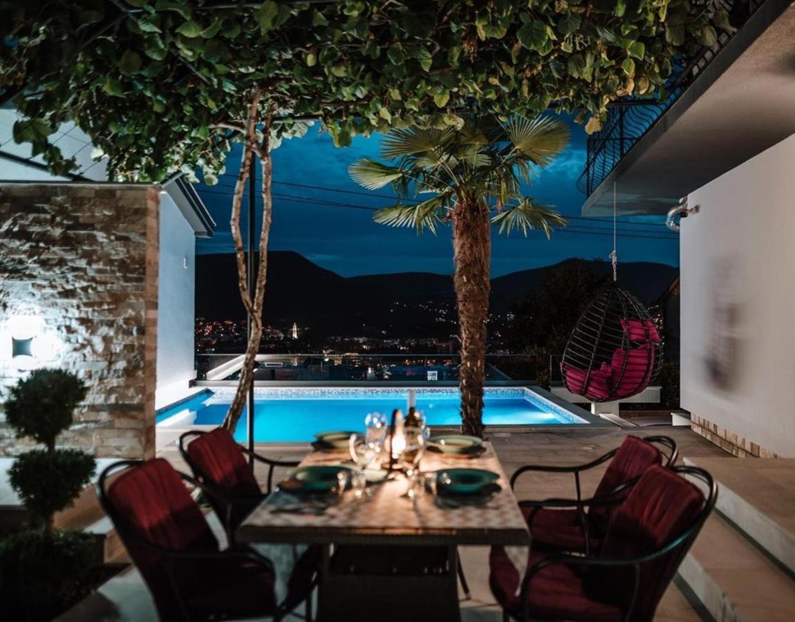 Villa View Mostar With Jacuzzi & Heated Pool Exterior foto